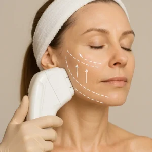 Woman having HI-FU to reduce wrinkles call LA LIPO Fulham Now!