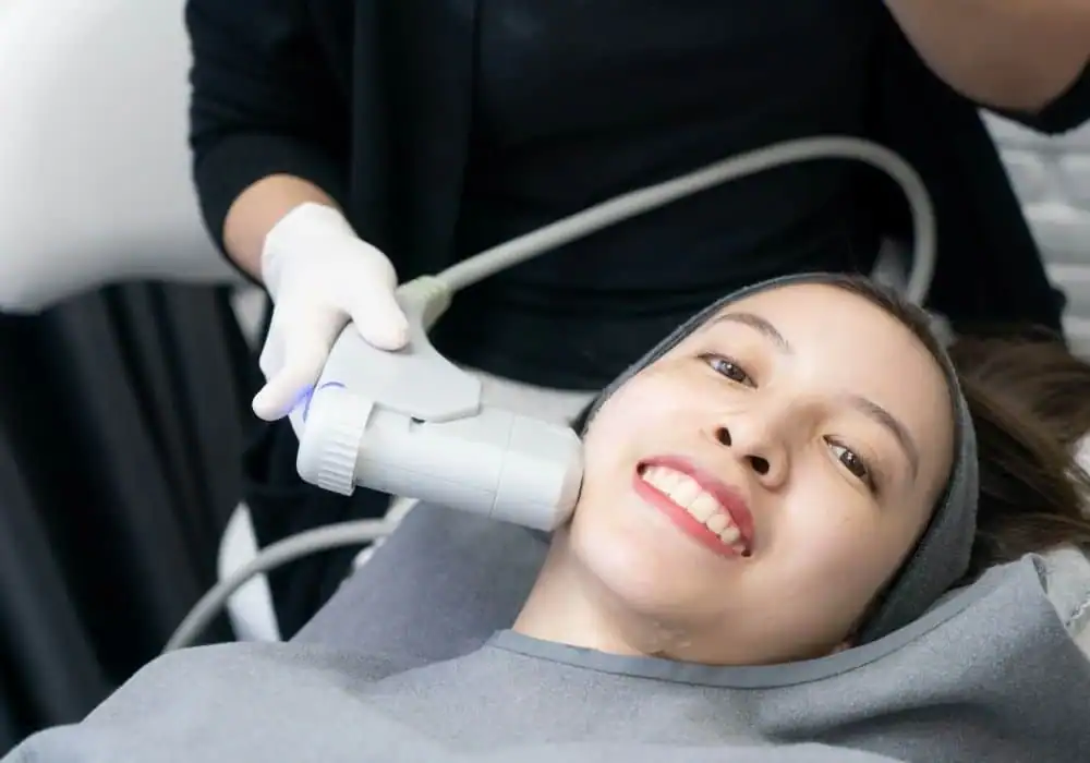 HIFU treatment Fulham in progress