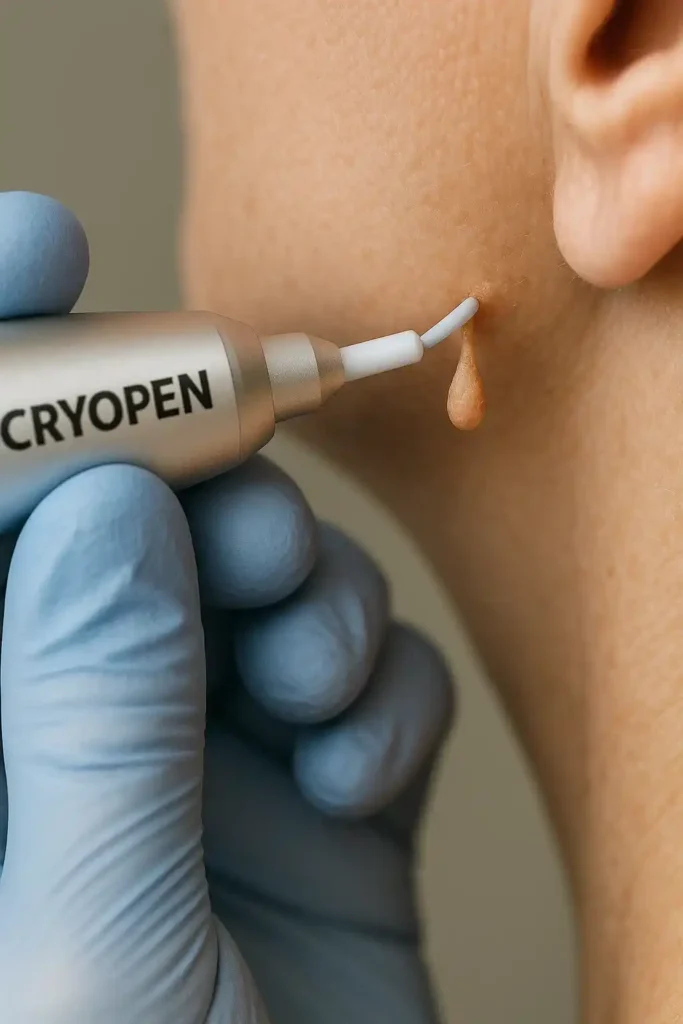 Cryopen for skin tags removal Fulham speak to our team today!