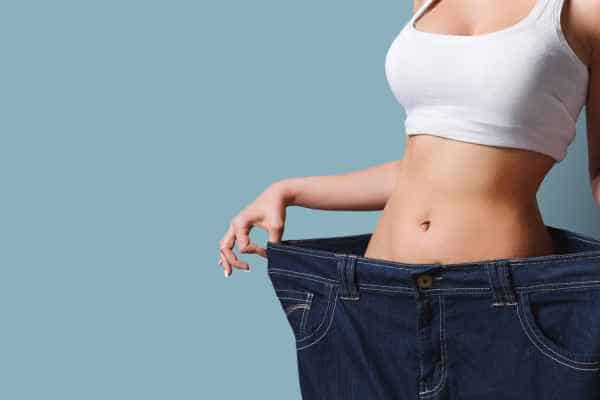woman after fat reduction treatment Fulham